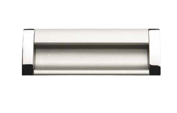 1125-Bambu Gömme Kulp 128 mm Krom-Mat Krom F-599