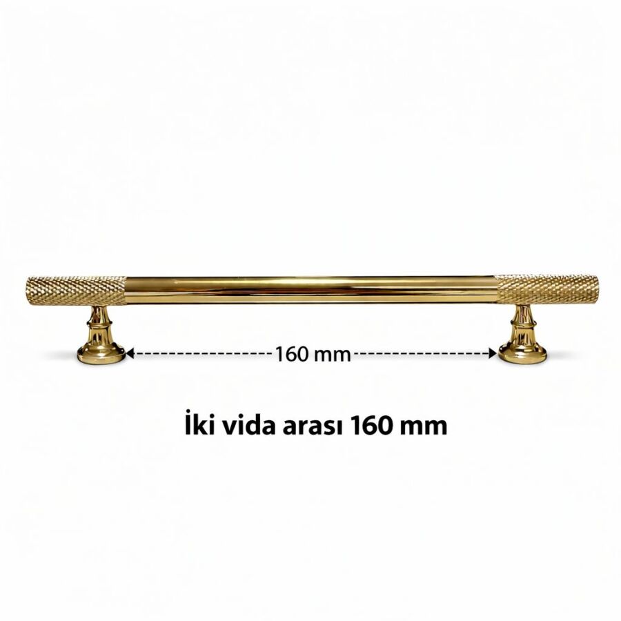 135 160mm Titanyum Altın Kulp