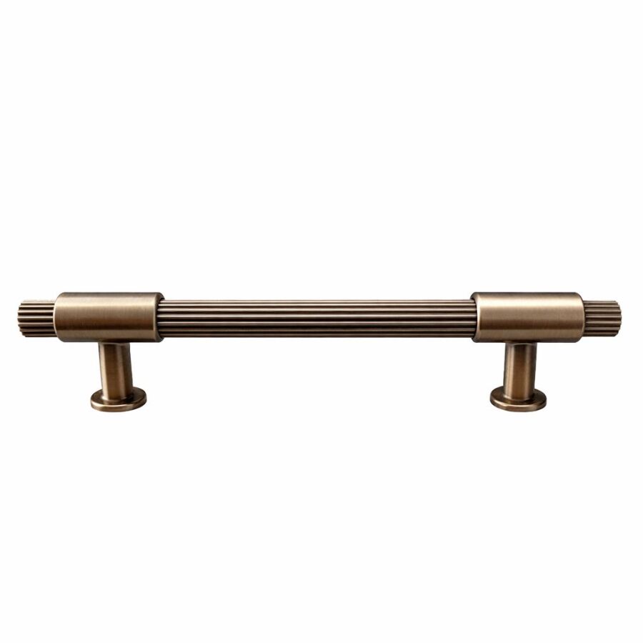 159 192mm Mat Sarı Antik Kulp