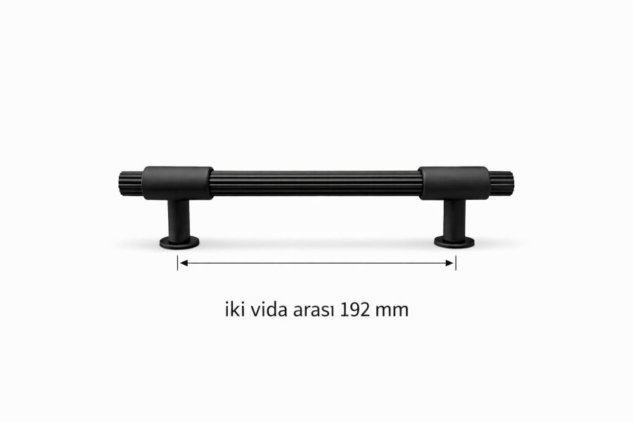159 192mm Mat Syah Kulp