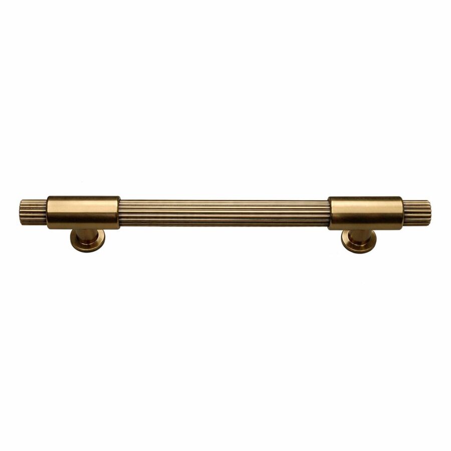 159 256mm Mat Sarı Antik Kulp