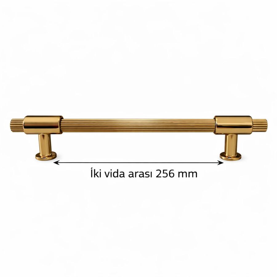159 256mm Titanyum Altın Kulp
