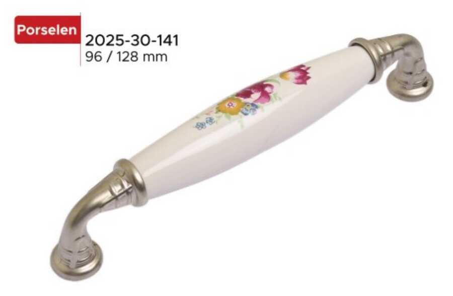 2020.30.128-141 Porselen Kulp Saten 128 mm