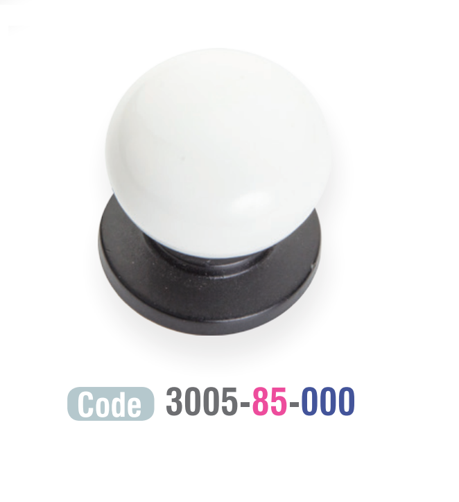 3005.85.000-SİYAH Porselen Kulp