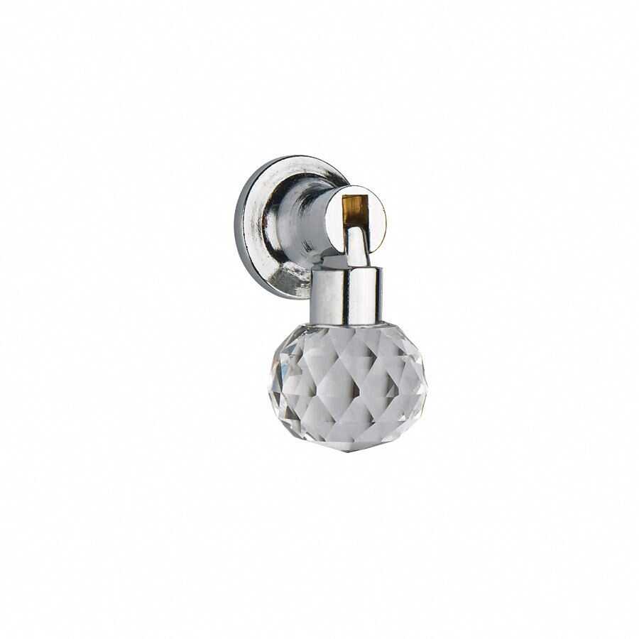5145 Küre Sarkaç Şeffaf Krom 20mm