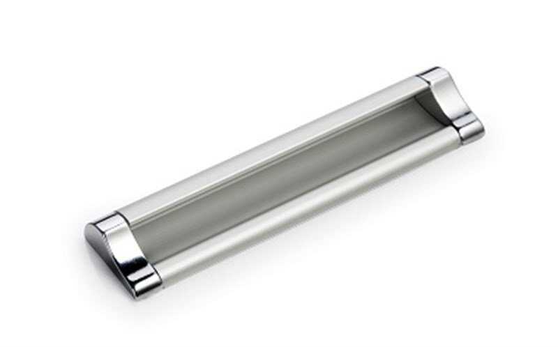 5475-Plus Krom-Mat Krom Çekme Kulp 224mm
