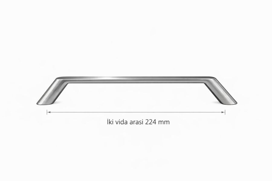 551 224mm İnox Kulp