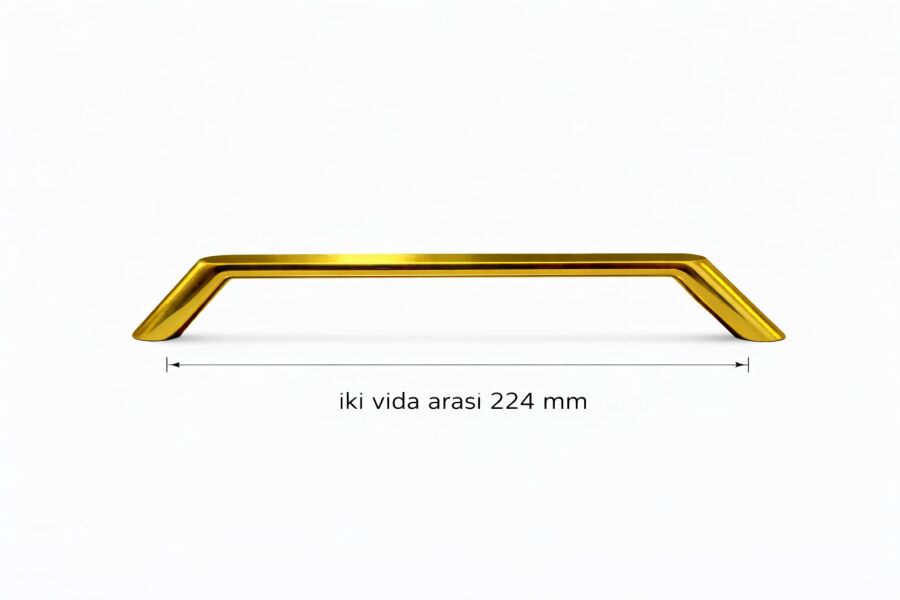 551 224mm Skoç Titanyum Kulp