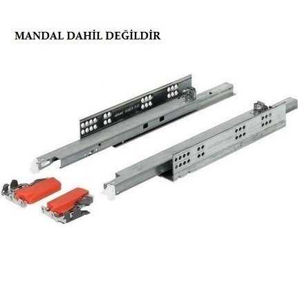 560F3000B-Blum Tandem Tam Açılım 30cm. Teleskopik Blumation
