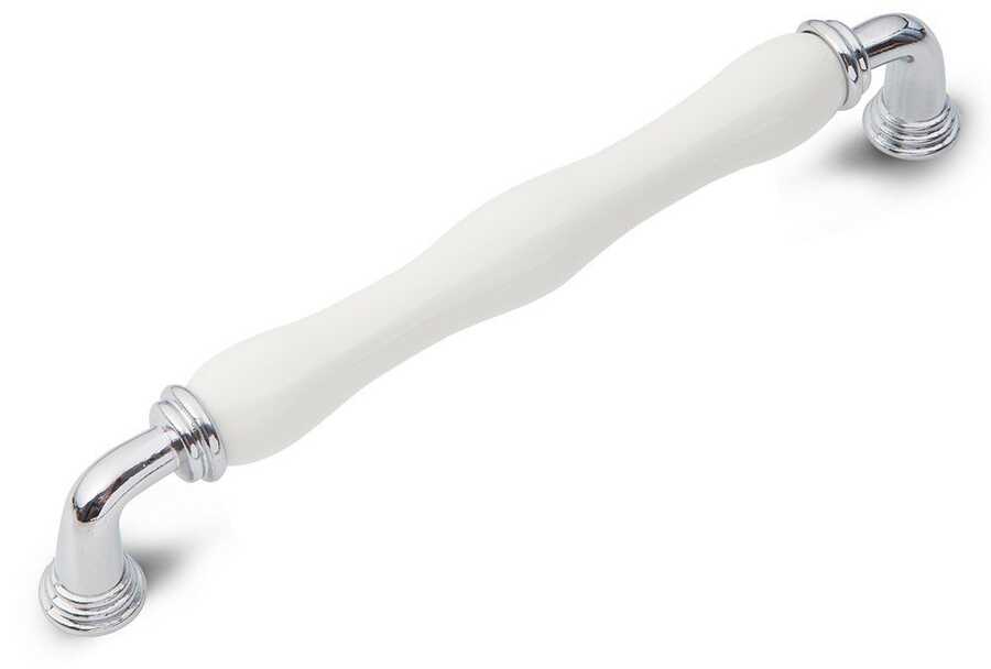 81050.10.160-000 Porselen Kulp Krom 160 mm