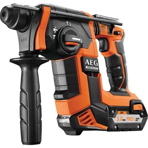 BBH 18 BLLI-502C AEG Akülü Kömürsüz Motor Kırıcı Delici Hilti