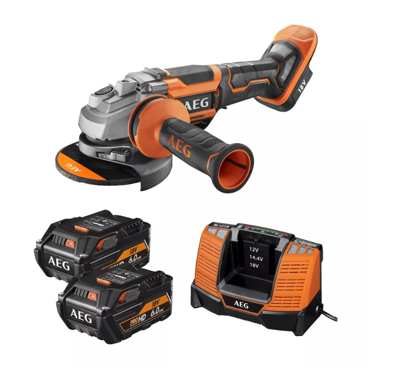 BEWS 18-125BLPX-602C Akülü Kömürsüz Motor Taşlama AEG