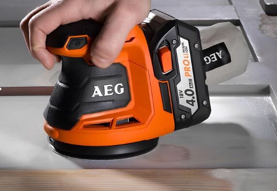 BEX 18 125 Akülü Zımpara Makinesi AEG