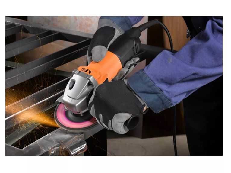 WS 8-115 AEG AVUÇ TAŞLAMA MAKİNESİ