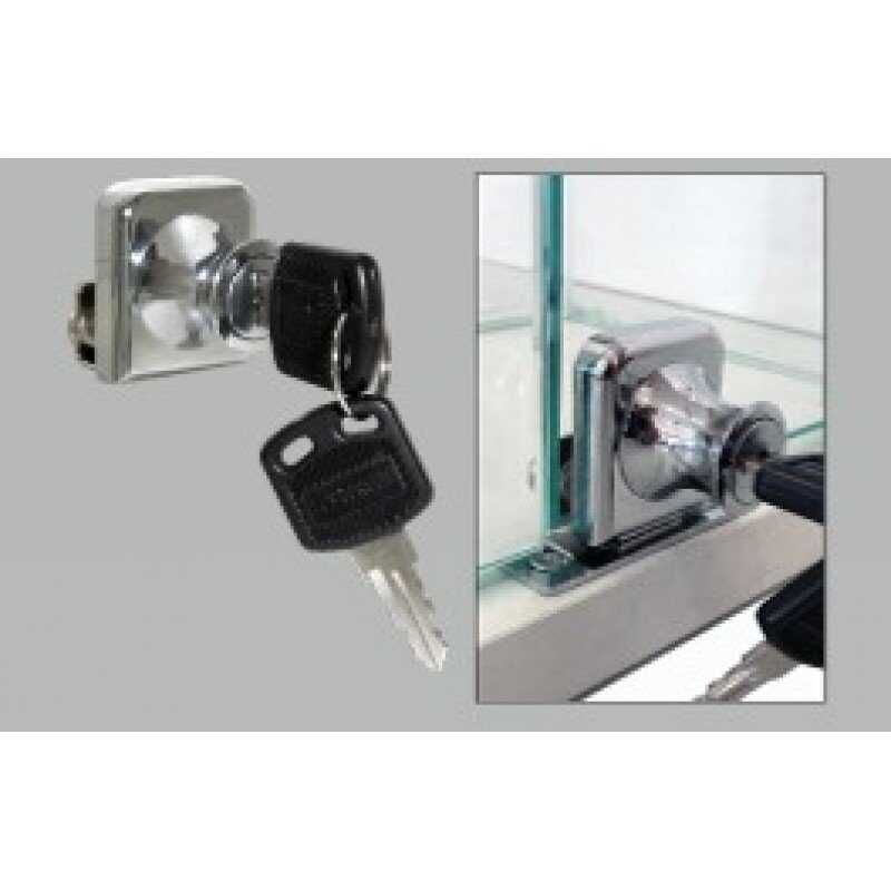 409 Çift Cam Kapak Kilidi Krom 01.409.001