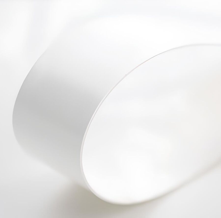 45mm*0,40mm Desensiz Led Parlak Beyaz pvc