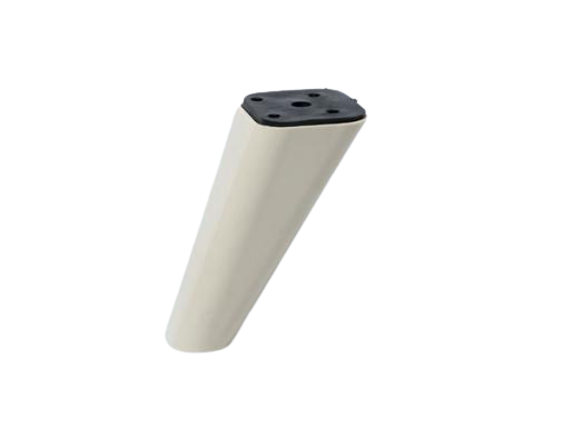 6400 Yatay Ayak 12 cm Krem PLASTİK BAZA AYAK