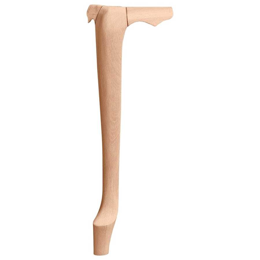 67cm 10x10 Lükens Ahşap Dekoratif Mobilya Masa Ayağı Kulaklı
