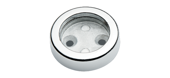AY-0700-50 Metal Kapaklı Askı Flanşı Krom