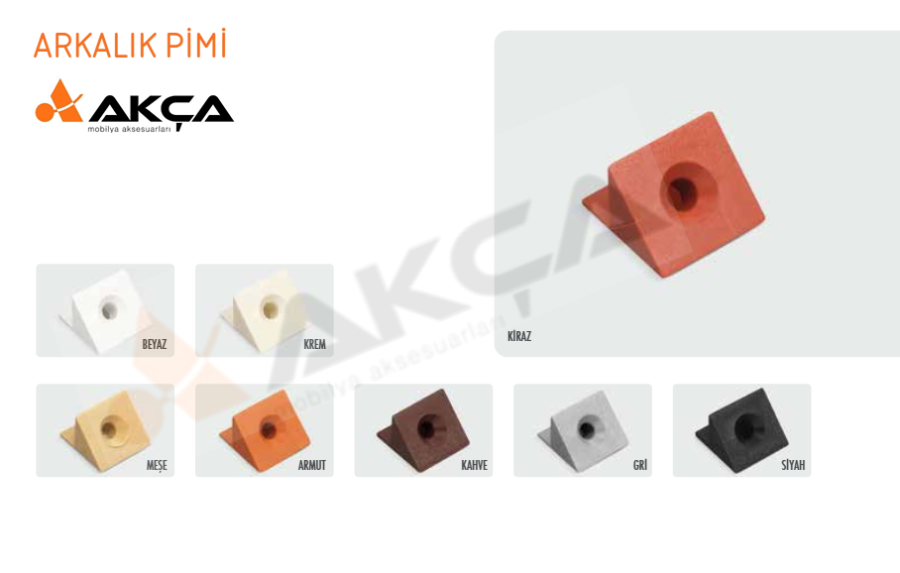 AY-1623 Plastik Arkalık Pimi