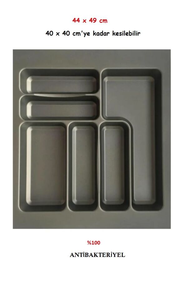 AYD-4502 STRONG 44*49 500MM MODÜL KAŞIKLIK ANTRASİT