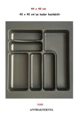 AYD-4502 STRONG 44*49 500MM MODÜL KAŞIKLIK ANTRASİT