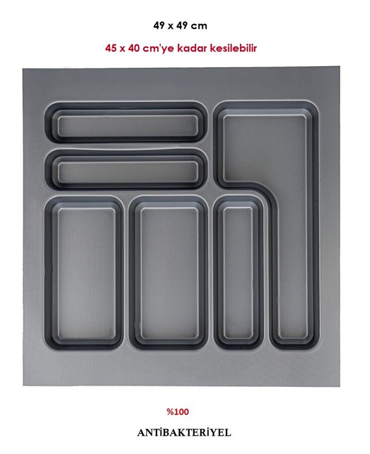 AYD-4503 STRONG 47*49*49 550MM MODÜL KAŞIKLIK ANTRASİT