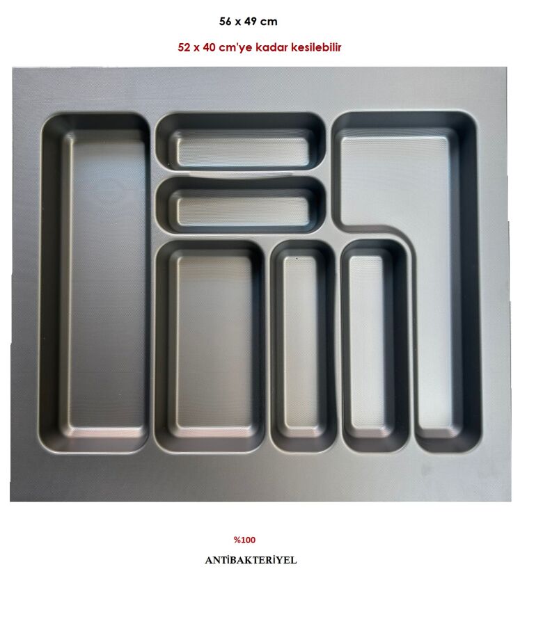 AYD-4504 STRONG 55 56*49 600MM MODÜL KAŞIKLIK ANTRASİT