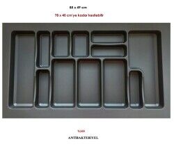 AYD-4508 STRONG 86*49 900MM MODÜL KAŞIKLIK ANTRASİT