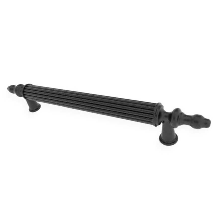 DEFNE Kalın Çizgili 192mm SİYAH Kulp