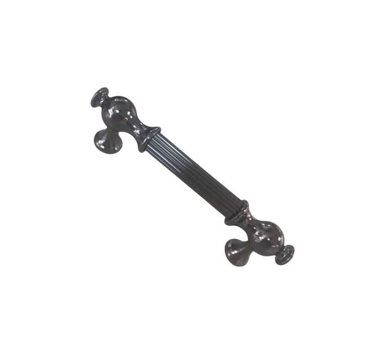 Dinamik Kalın Çizgili Borulu Sude Kulp Füme 160mm