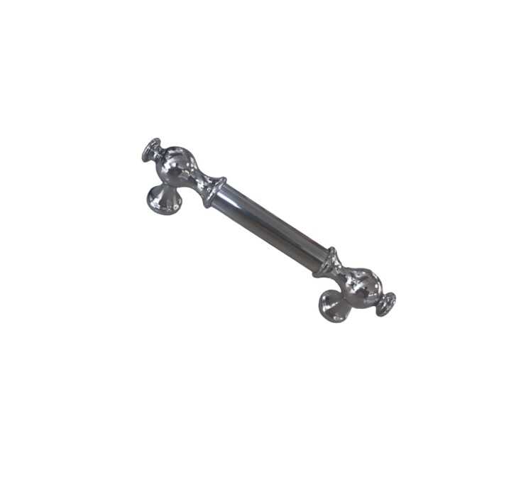 Dinamik Kalın Çizgili Borulu Sude Kulp Krom 160mm