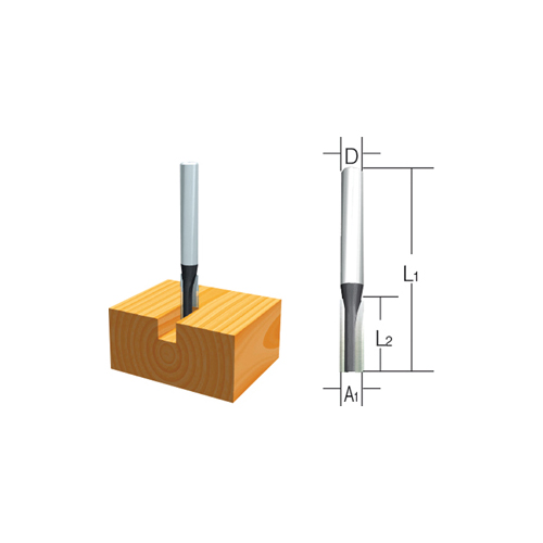 Elmas Kanal Tarama Bıçağı 12x10mm