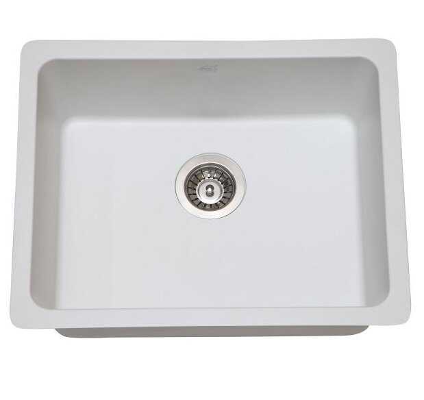HARMONİA 40x50cm GRANİT EVYE BEYAZ