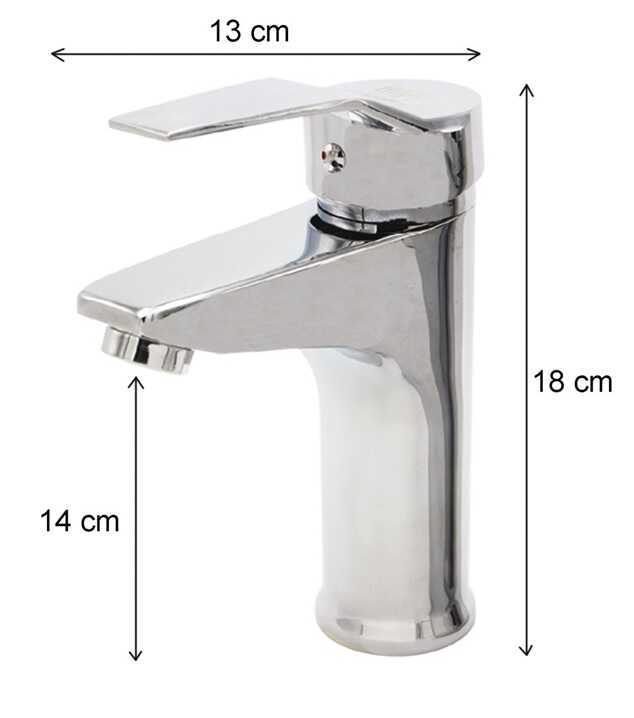 İSTANBUL Sabit Mix Lavabo Bataryası Krom