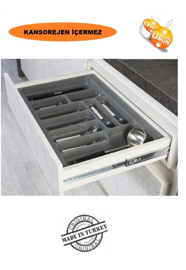 Kaşıklık 75*49 Beyaz / GRİ