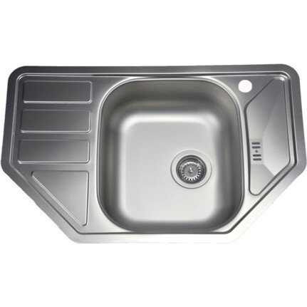 AS 10 INSET 48X77 PASLANMAZ Köşe ÇELİK Evye