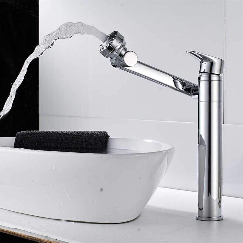 Loramix Dönerli Lavabo Bataryası Fonksiyonel KROM