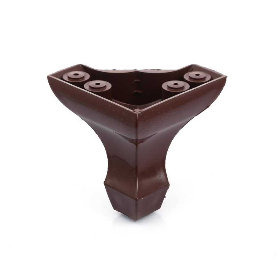 LÜKENS BEYAZ 9cm 1 KALİTE PLASTİK BAZA AYAK TÜM RENKLER