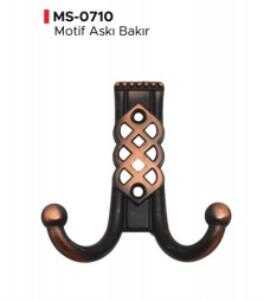 Lüks Motif Askı Antik Bakır