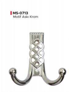 Lüks Motif Askı Krom
