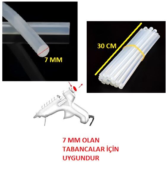Mum Silikon Çubuk İnce