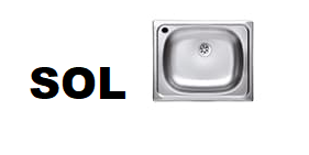 N.205 Classic 40*50 Tek Gözlü Evye SAĞ-SOL