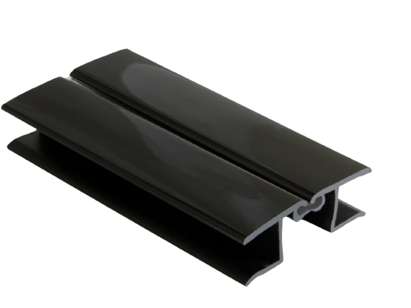 PLS Baza PVC Aparat Köşe Dönüş Kaplamalı Bute Siyah 12cm