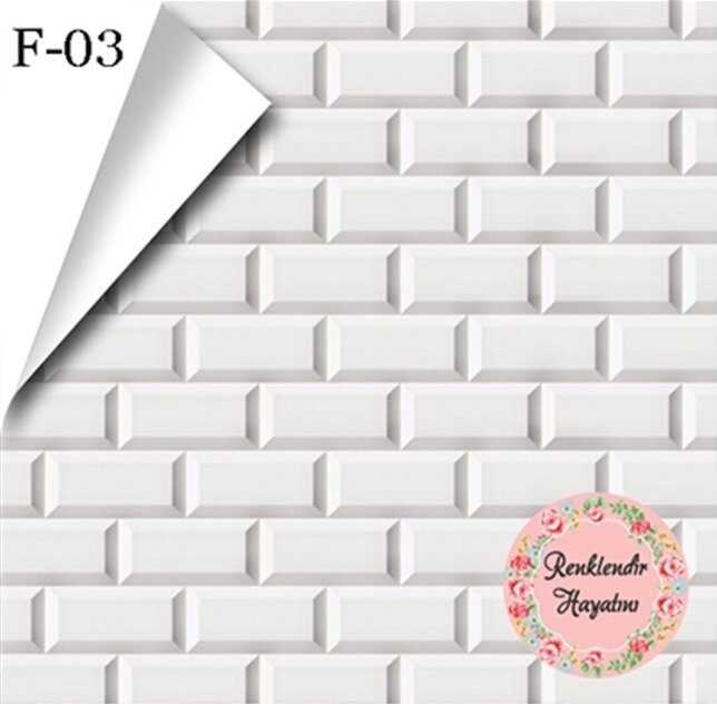 Tezgah Arası Desenli Folyo 200*65 F-03