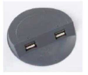 USB ŞARJ CİHAZI BEYAZ/SİYAH