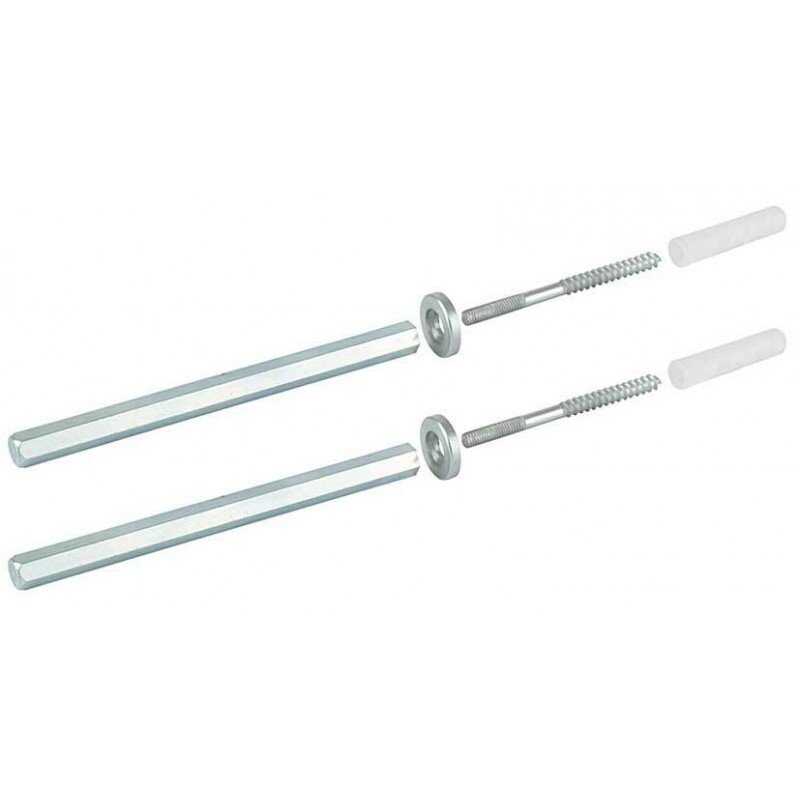 V-202.1 Metal Gizli Raf Tutucu 10mm Kalın 10cm