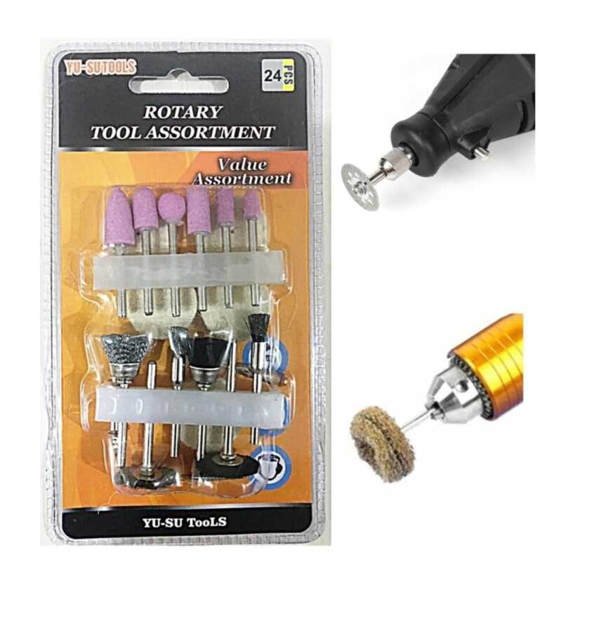 Zımpara Taşlama Seti 24 PCS