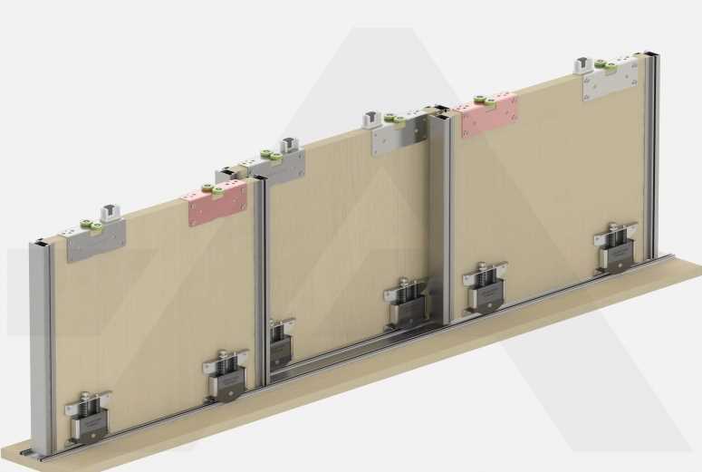 SRG100-3 Sürme Sİstem 2 Yöne Sft 3mt 2910-2950 SET