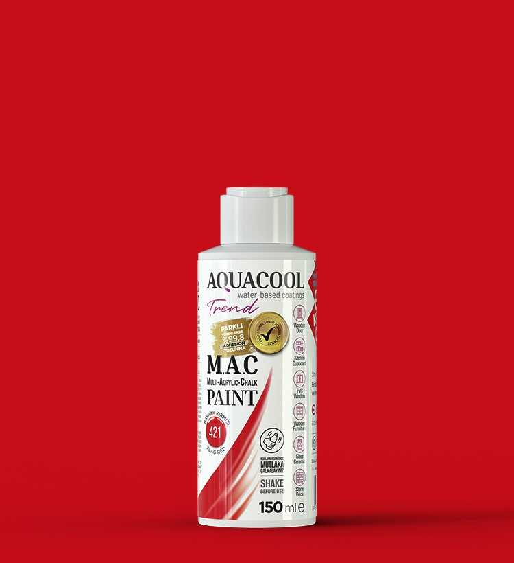 A.T. MAC BOYA 421 BAYRAK KIRMIZI 150ML